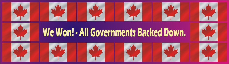 Canadian Governments Back Down